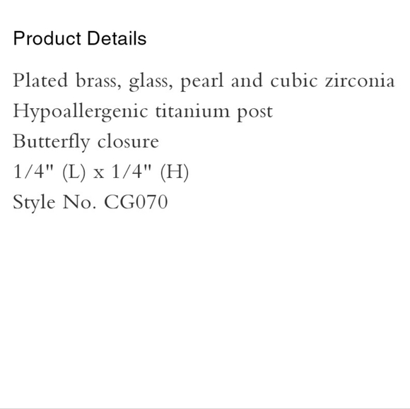 👀50% OFF👀👂💎 NWT‼️ COACH brand Sparkling Rose Stud Earrings - Picture 4 of 8